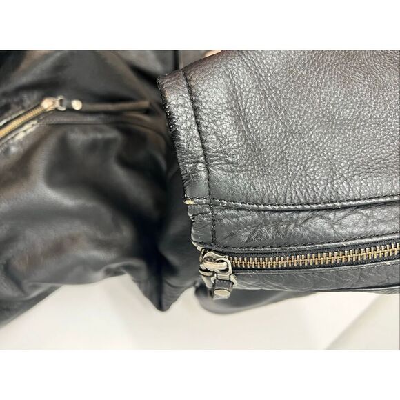 Vintage Harley Davidson Women’s Leather Jacket plus size 2W - Picture 11 of 16